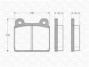 MAGNETI MARELLI 363702160013 Brake Pad Set, disc brake